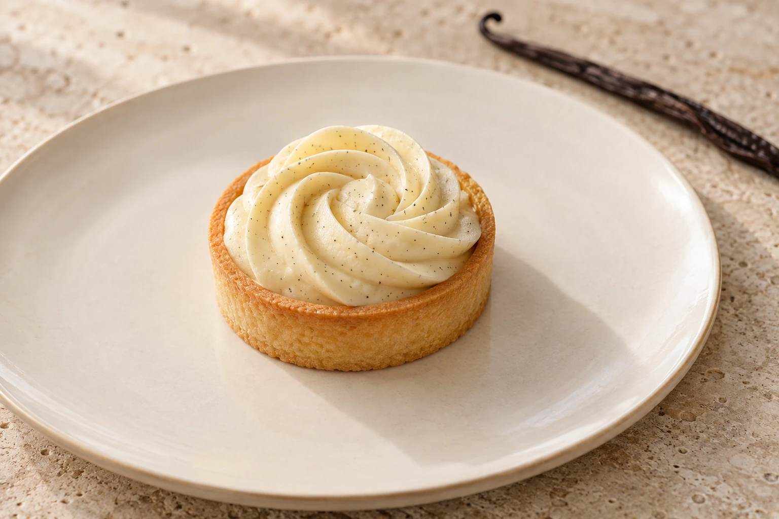 Inspiration culinaire : tartelette à la crème de vanille